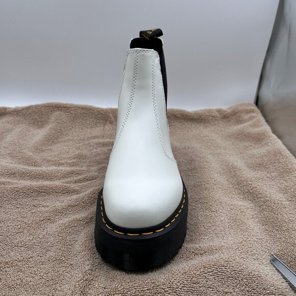 Dr Martens Unisex 9/10 Combat Boots 2976 Style Punk Goth Platform Ankle Boots - Picture 8 of 12